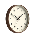 Jones Clocks Jam Analogue Wall Clock, 30cm, Mocha