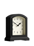Jones Clocks Tavern Analogue Mantel Clock, Black