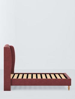 John Lewis Tyne Upholstered Bed Frame, King Size - view 2, Relaxed Chenille Rose