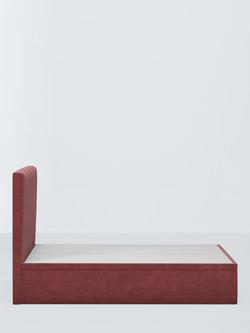 John Lewis Avon Ottoman Storage Bed Frame, King Size - view 2, Relaxed Chenille Rose