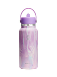 Hydro Flask Double Wall Vacuum Insulated Stainless Steel Wide Mouth Drinks Bottle, 946ml, Jellyfish Swirl