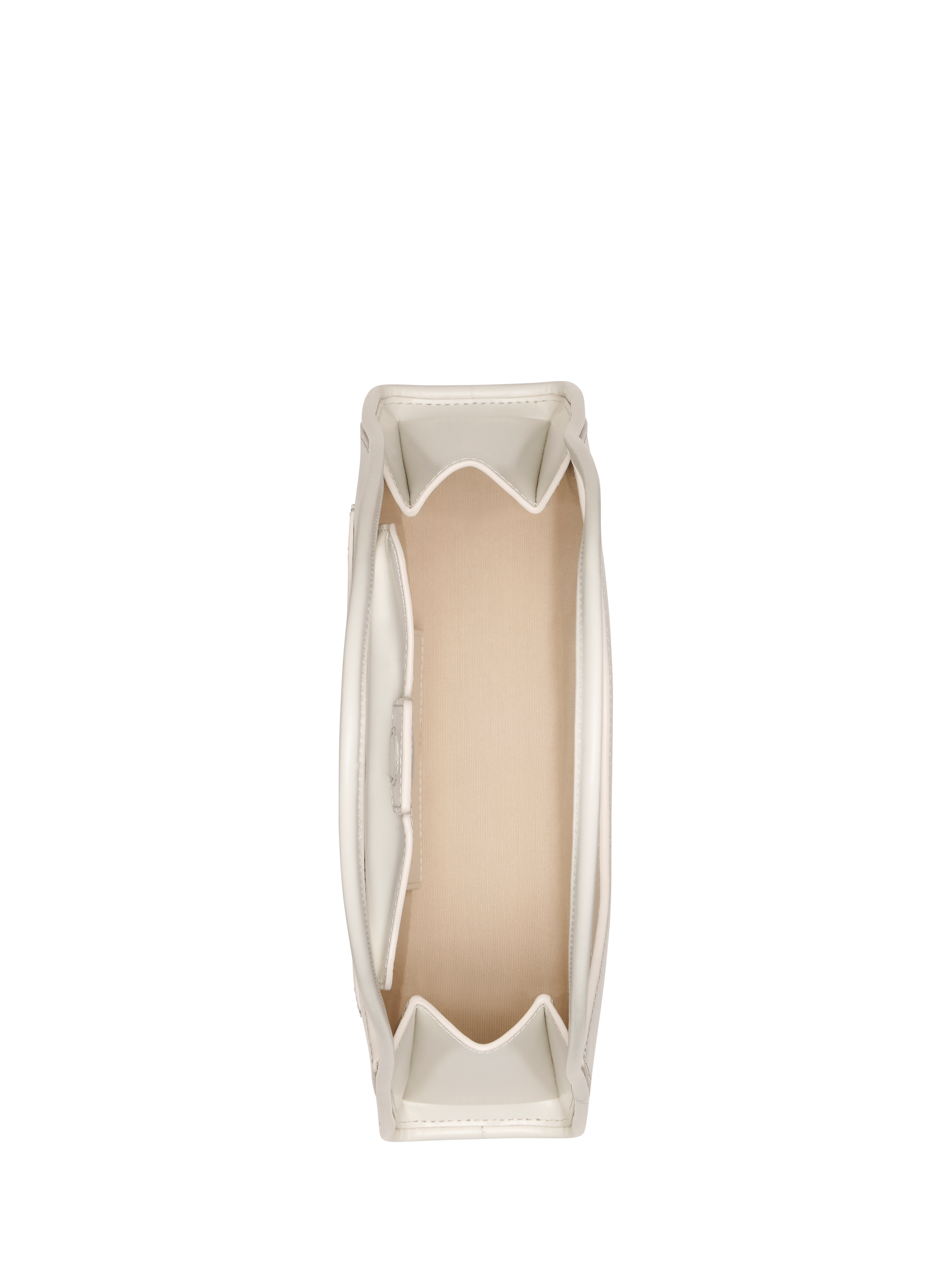 Product image 6 of 7, which shows Marc Jacobs Leather The Claw Shoulder Bag, Cotton White