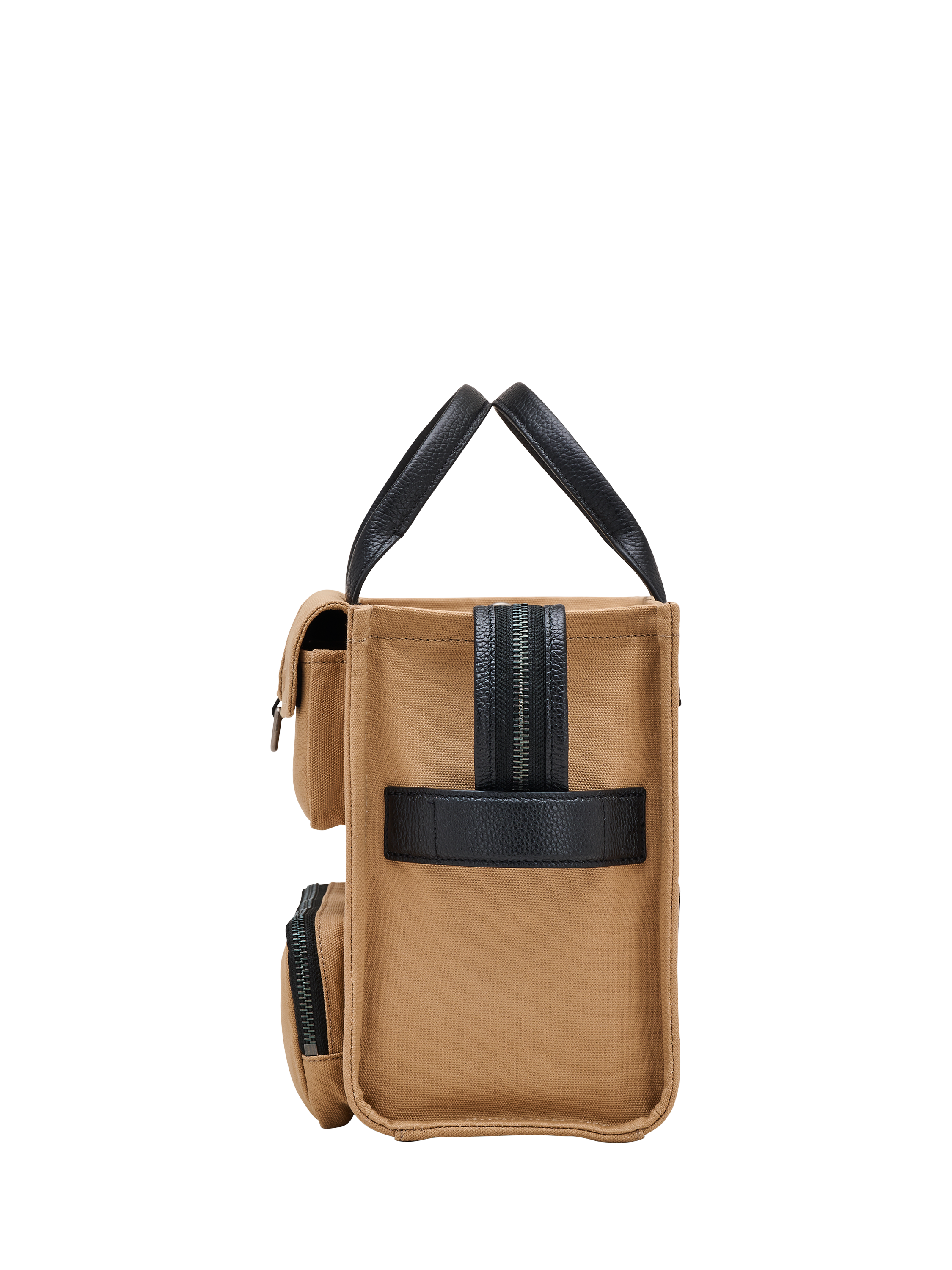 Product image 5 of 9, which shows Marc Jacobs The Medium Canvas Cargo Tote Bag, Camel