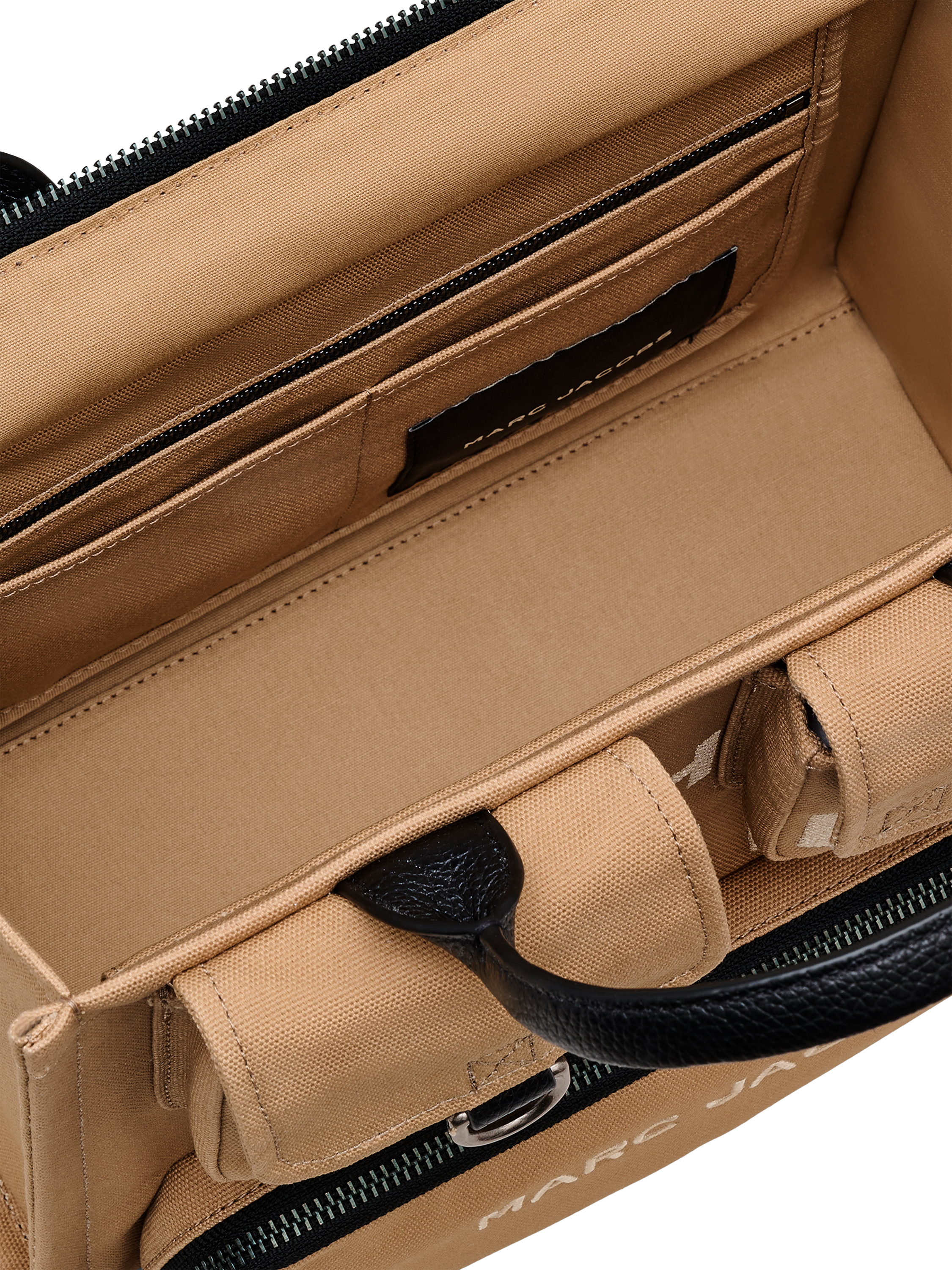 Product image 6 of 9, which shows Marc Jacobs The Medium Canvas Cargo Tote Bag, Camel