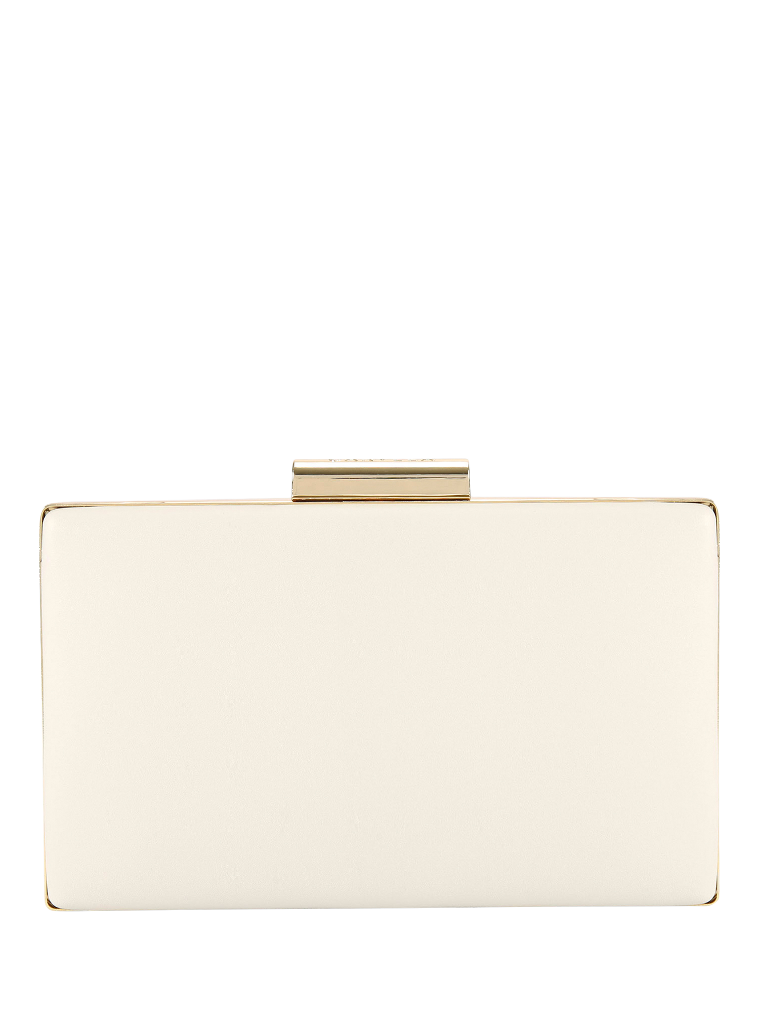 Product image 1 of 6, which shows Carvela Aintree Clutch Bag, Putty
