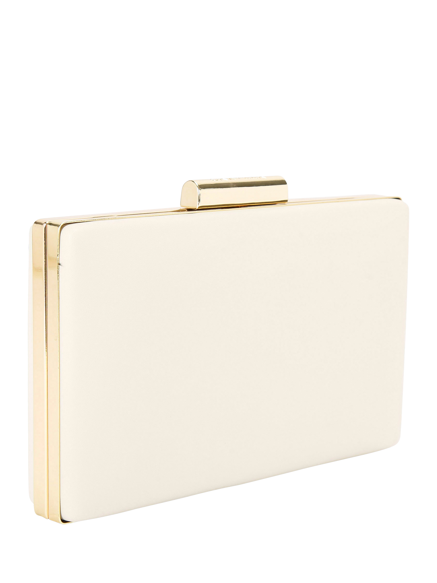 Product image 5 of 6, which shows Carvela Aintree Clutch Bag, Putty