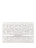 Carvela Gala Embellished Clutch Bag, White/Multi