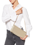 KG Kurt Geiger Fleur Crystal Clutch Bag