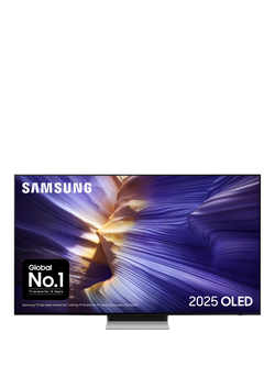 Samsung QE65S90F (2025) OLED HDR 4K Ultra HD Smart AI TV, 65 inch with Dolby Atmos, Black, Black