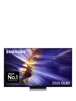 Samsung QE83S90F (2025) OLED HDR 4K Ultra HD Smart AI TV, 83 inch with Dolby Atmos, Black, Black