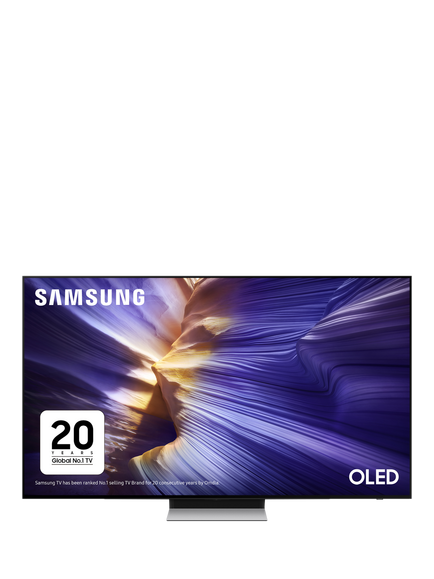 Samsung QE83S90F (2025) OLED HDR 4K Ultra HD Smart AI TV, 83 inch with Dolby Atmos, Black, Black