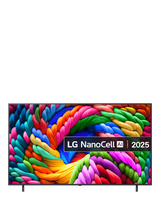 LG 75NANO90A6B (2025) LED HDR NanoCell 4K Ultra HD Smart TV, 75 inch, Black