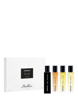 Montblanc Eau de Parfum Travel Collection Father's DayFragrance Gift Set, 4 x 15ml, 