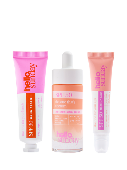 Hello Sunday The Everyday Essentials Skincare Gift Set, 