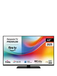 Panasonic TV-43W85BEY (2025) QLED HDR 4K Ultra HD Smart Fire TV, 43 inch with Dolby Atmos, Black