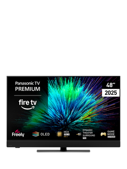 Panasonic TV-48Z90BEB (2025) OLED HDR 4K Ultra HD Smart Fire TV, 48 inch with Dolby Atmos, Black, Black