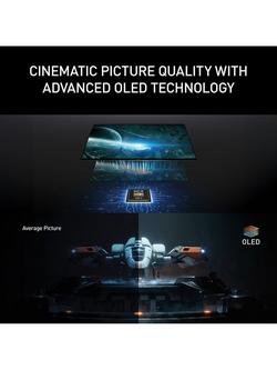 Panasonic TV-48Z90BEB (2025) OLED HDR 4K Ultra HD Smart Fire TV, 48 inch with Dolby Atmos, Black - view 2, Black