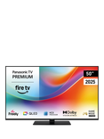 Panasonic TV-50W85BEY (2025) QLED HDR 4K Ultra HD Smart Fire TV, 50 inch with Dolby Atmos, Black