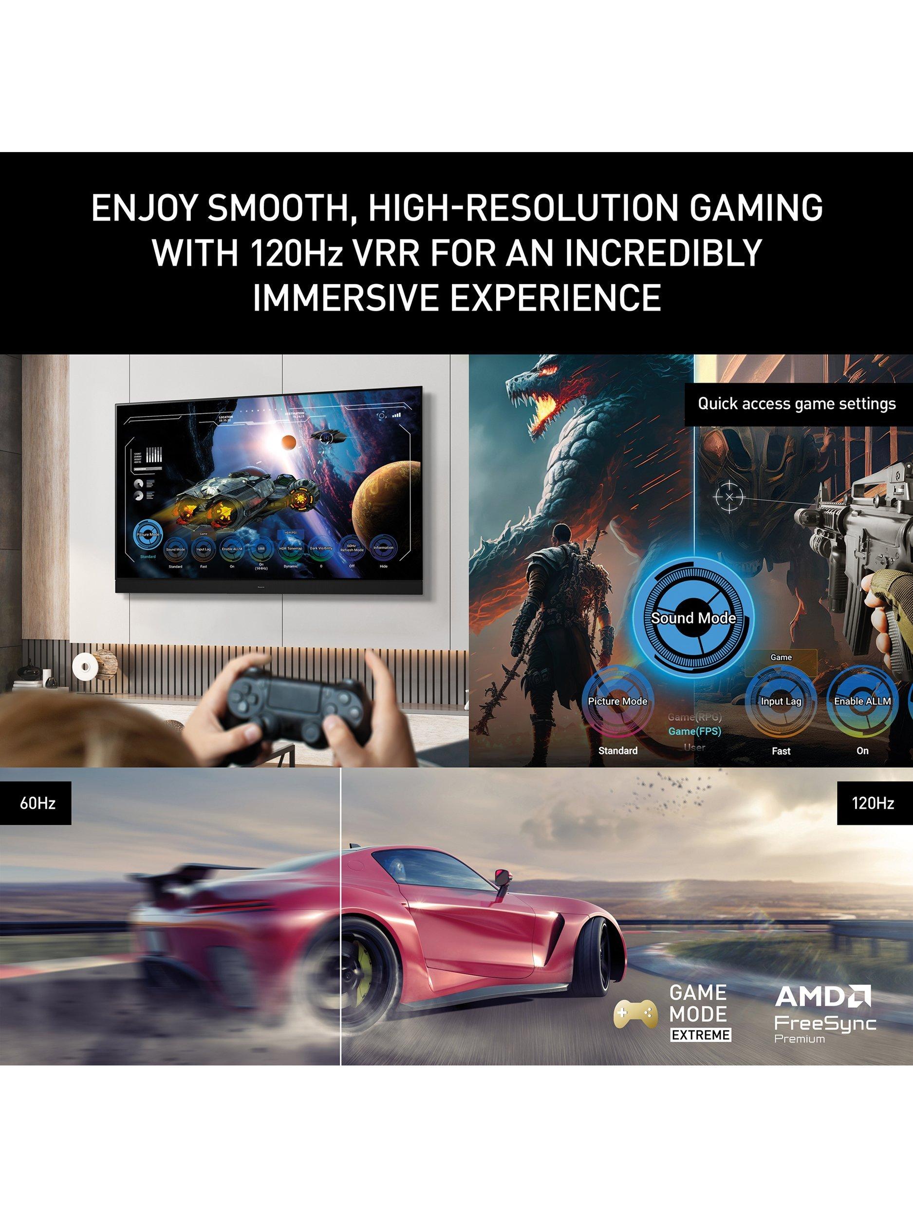 Panasonic TV-50W85BEY (2025) QLED HDR 4K Ultra HD Smart Fire TV, 50 ...