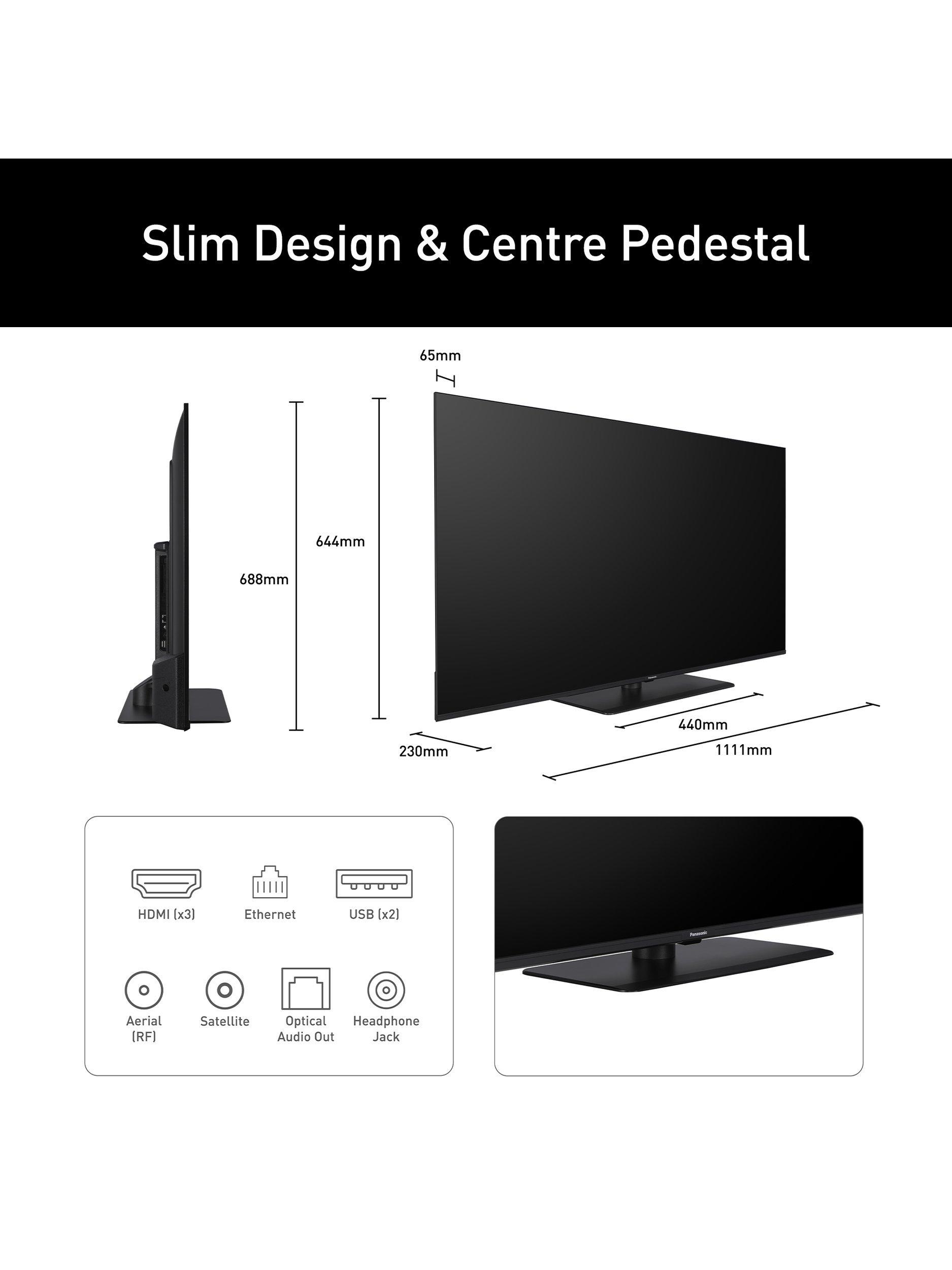 Panasonic TV-50W85BEY (2025) QLED HDR 4K Ultra HD Smart Fire TV, 50 ...