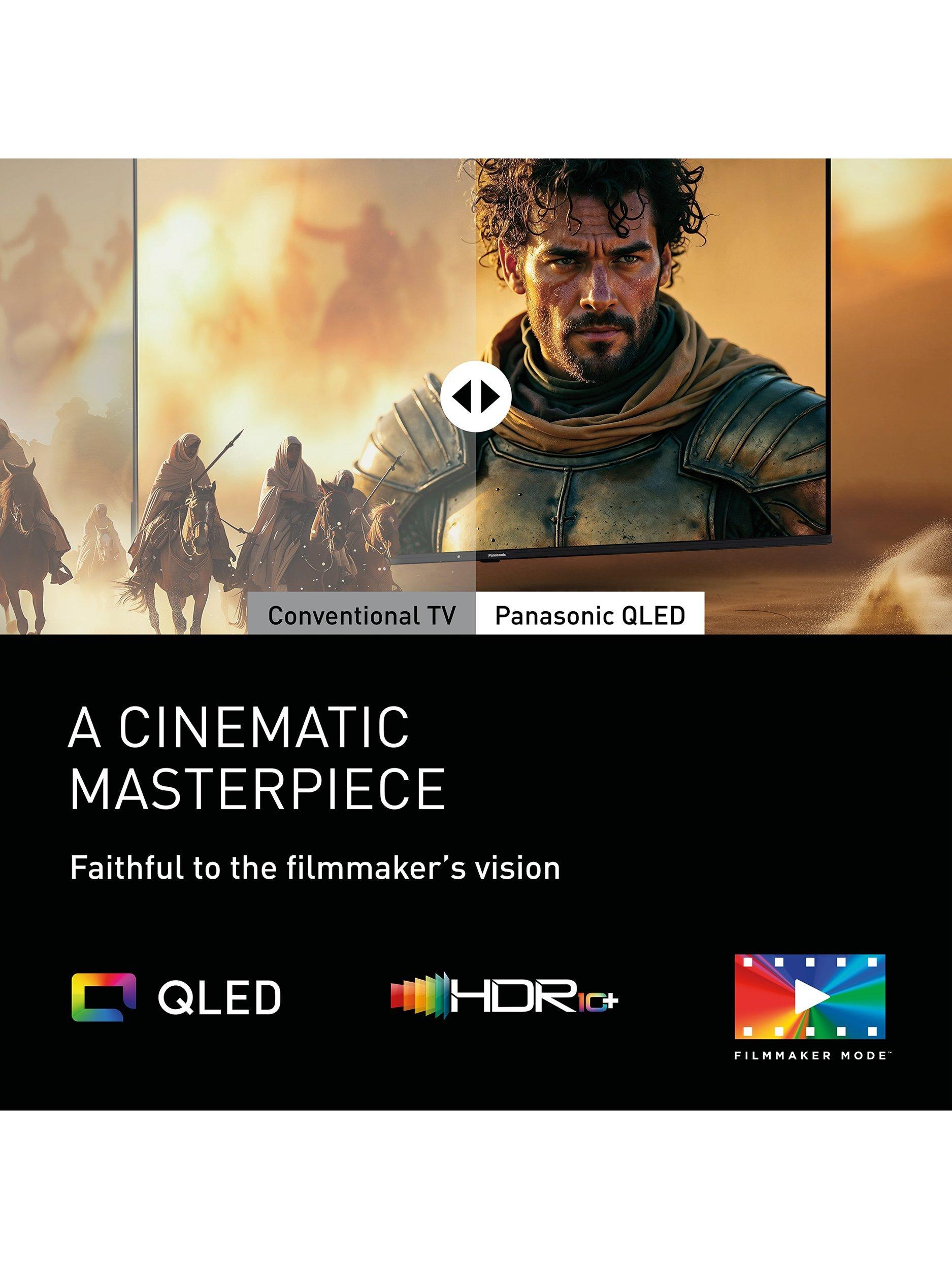 Panasonic TV-50W85BEY (2025) QLED HDR 4K Ultra HD Smart Fire TV, 50 ...