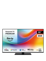 Panasonic TV-55W85BEY (2025) QLED HDR 4K Ultra HD Smart Fire TV, 55 inch with Dolby Atmos, Black