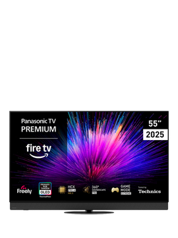Panasonic TV-55Z95BEB (2025) OLED HDR 4K Ultra HD Smart Fire TV, 55 inch with Dolby Atmos, Black, Black