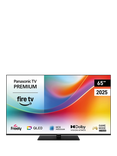 Panasonic TV-65W85BEY (2025) QLED HDR 4K Ultra HD Smart Fire TV, 65 inch with Dolby Atmos, Black