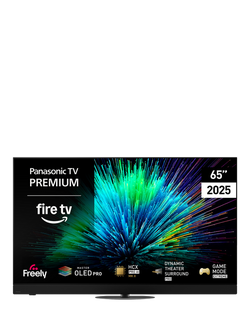 Panasonic TV-65Z90BEB (2025) OLED HDR 4K Ultra HD Smart Fire TV, 65 inch with Dolby Atmos, Black, Black