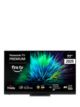 Panasonic TV-77Z90BEB (2025) OLED HDR 4K Ultra HD Smart Fire TV, 77 inch with Dolby Atmos, Black