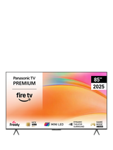 Panasonic TV-85W95BEB (2025) Mini LED HDR 4K Ultra HD Smart Fire TV, 85 inch with Dolby Atmos, Black