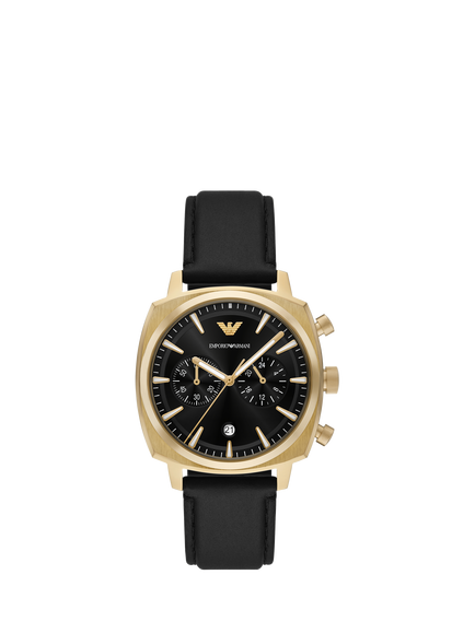 Emporio Armani AR11690 Men's Chronograph Watch, Black, Black