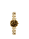 Emporio Armani AR11703 Women's Tigers Eye Bracelet Strap Watch, Brown