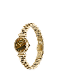 Emporio Armani AR11703 Women's Tigers Eye Bracelet Strap Watch, Brown