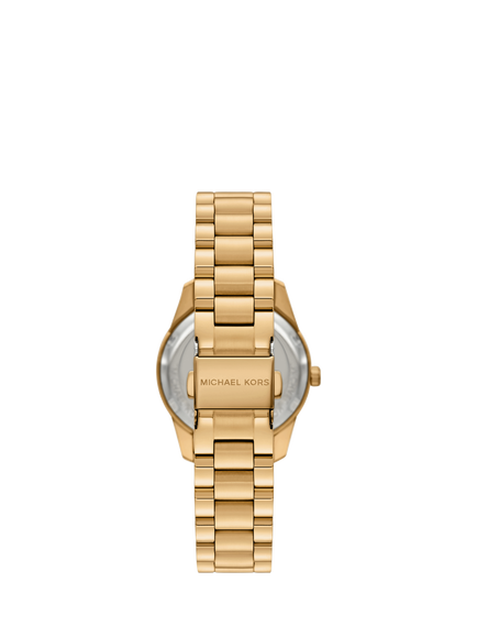 Michael Kors MK4924 Women's Lexington Lux Bracelet Strap Watch, Green - view 2, Green