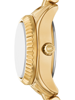 Michael Kors MK4944 Women's Micro Lexington Watch Gift Set, Gold - view 2, Gold