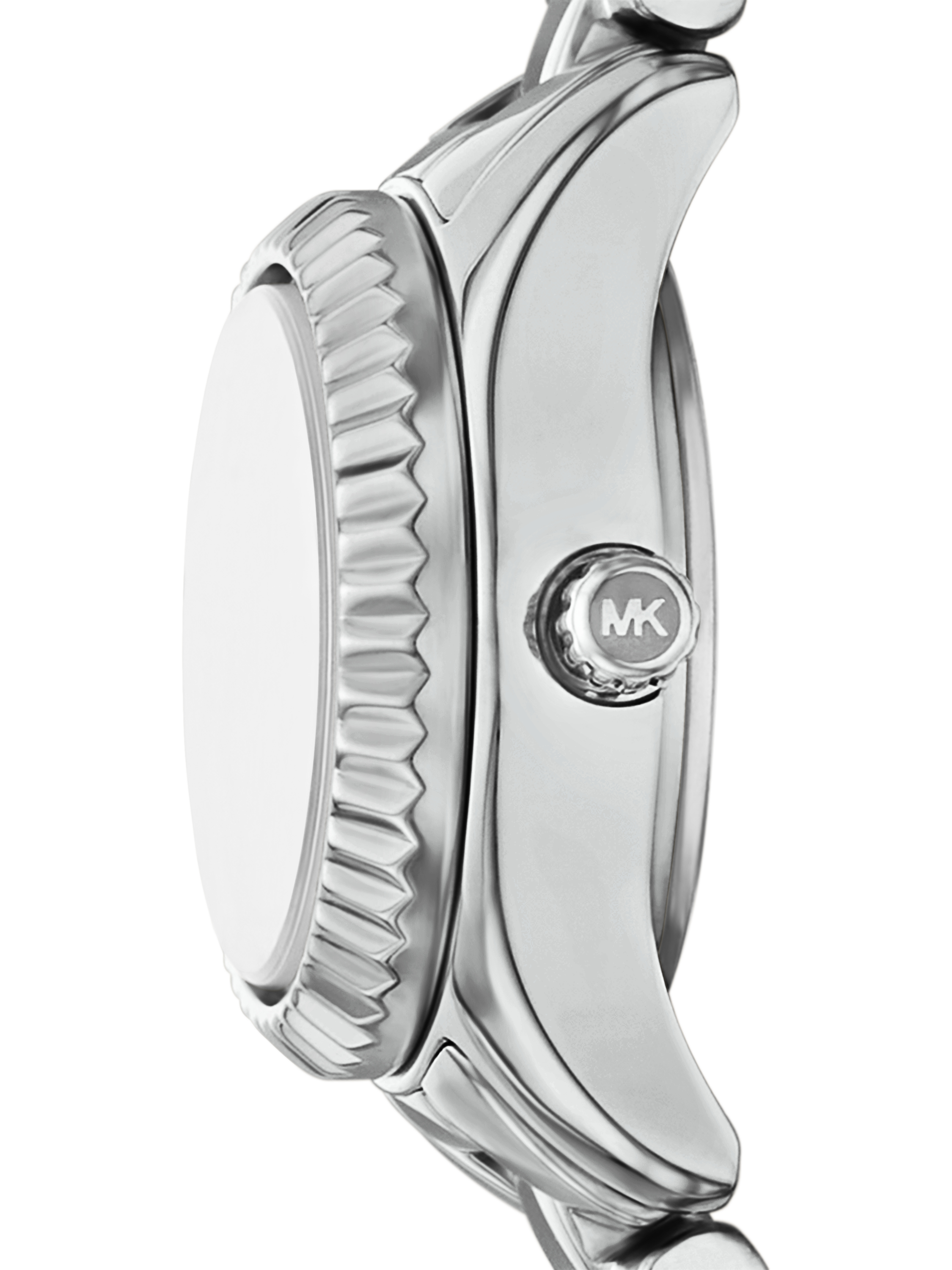 Product image 2 of 4, which shows Michael Kors MK4948 Women's Micro Lexington Watch Gift Set, Silver