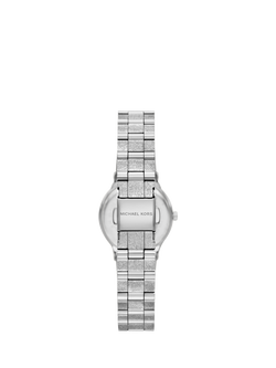 Michael Kors MK7555 Women's Petite Billie Bracelet Strap Watch, Silver - view 2, Silver