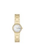 Skagen SKW3167 Women's Pearl Bracelet Strap Watch, Gold