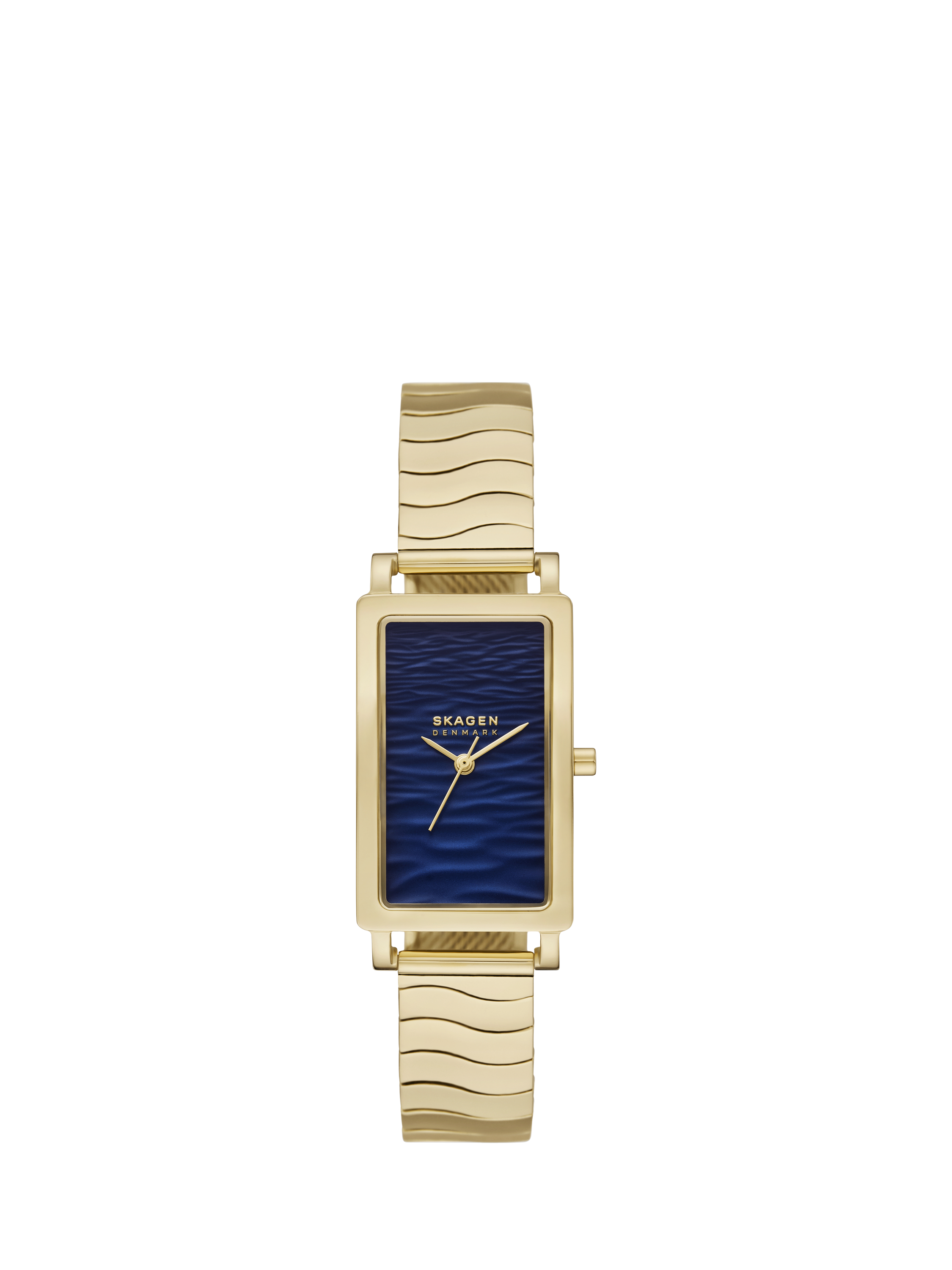 Skagen SKW3169 Women's Rectangle Mesh Bracelet Watch, Blue