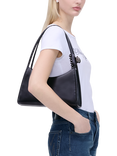 Marc Jacobs Leather Claw Clip Shoulder Bag, Black