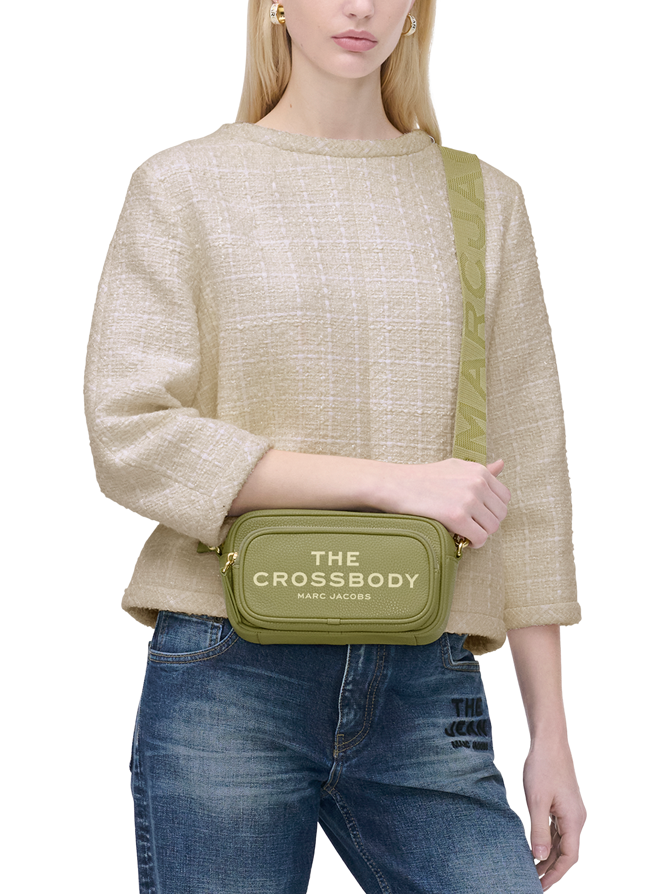 Product image 2 of 7, which shows Marc Jacobs Leather The Crossbody Bag, Reed