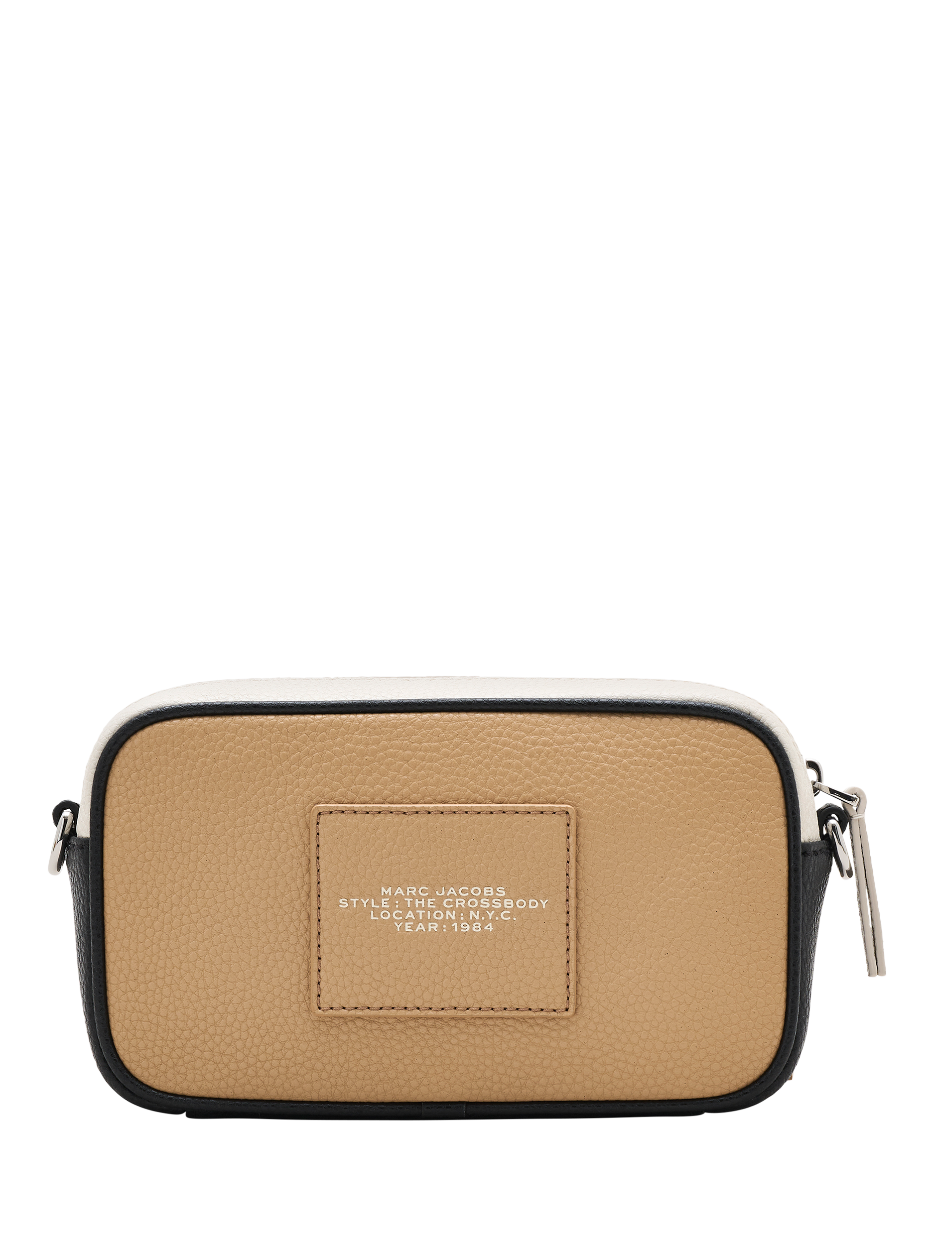 Product image 3 of 7, which shows Marc Jacobs Leather The Crossbody Bag, Camel Multi