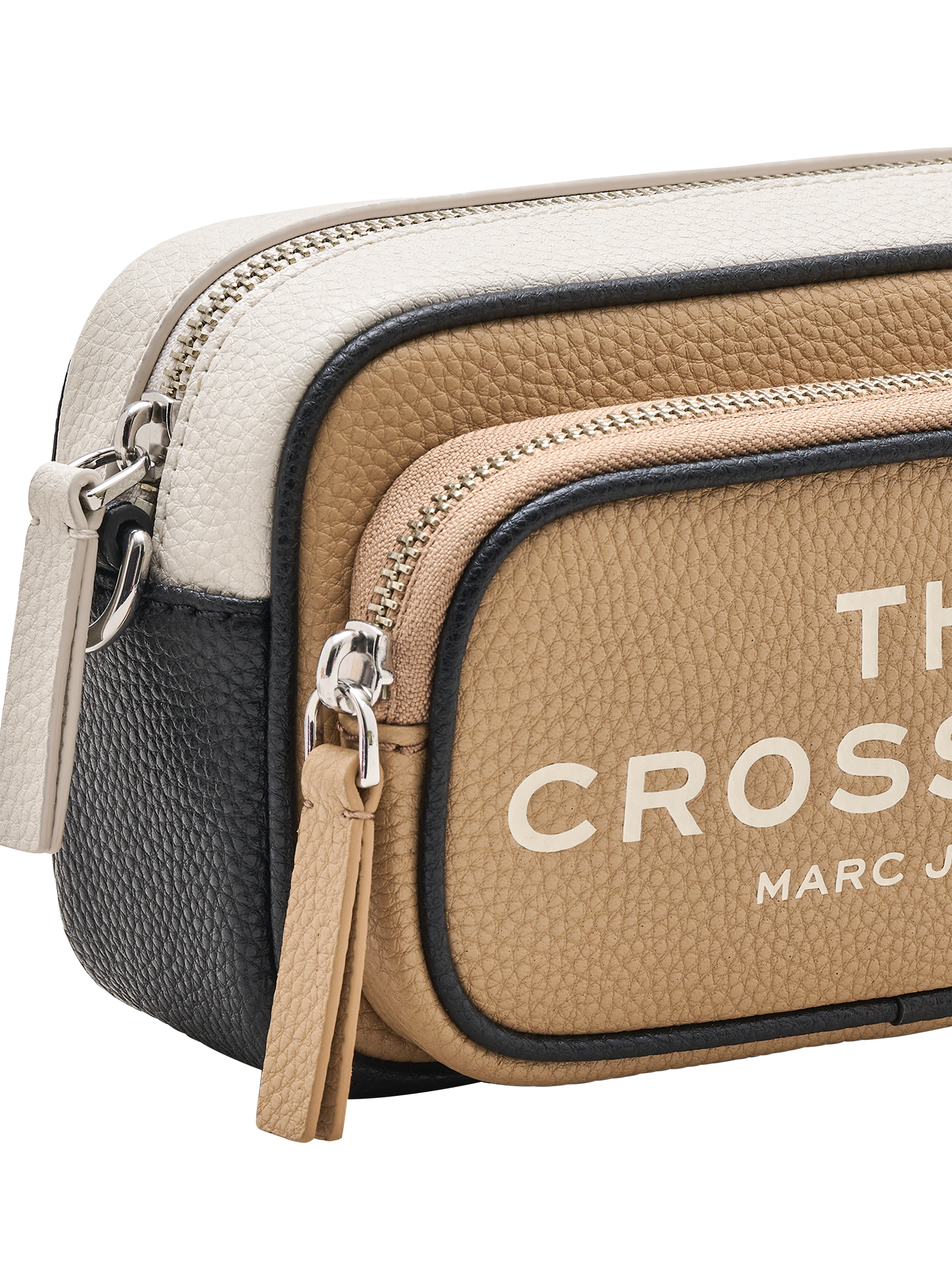 Product image 4 of 7, which shows Marc Jacobs Leather The Crossbody Bag, Camel Multi