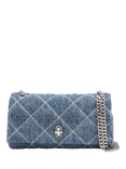 Marc Jacobs Quilted Cotton Dual Chain Bag, Light Wash Indigo