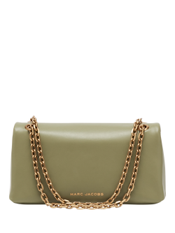 Marc Jacobs Leather Dual Chain Bag, Reed - view 2, Reed