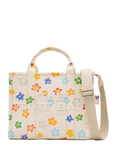 Marc Jacobs Wild Daisy Medium Tote Bag, White Multi