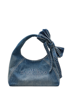 Marc Jacobs Denim The Sack Shoulder Bag, Medium Wash Indigo, Medium Wash Indigo