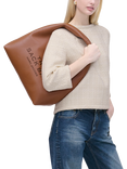 Marc Jacobs Leather The Sack Bag, Brown
