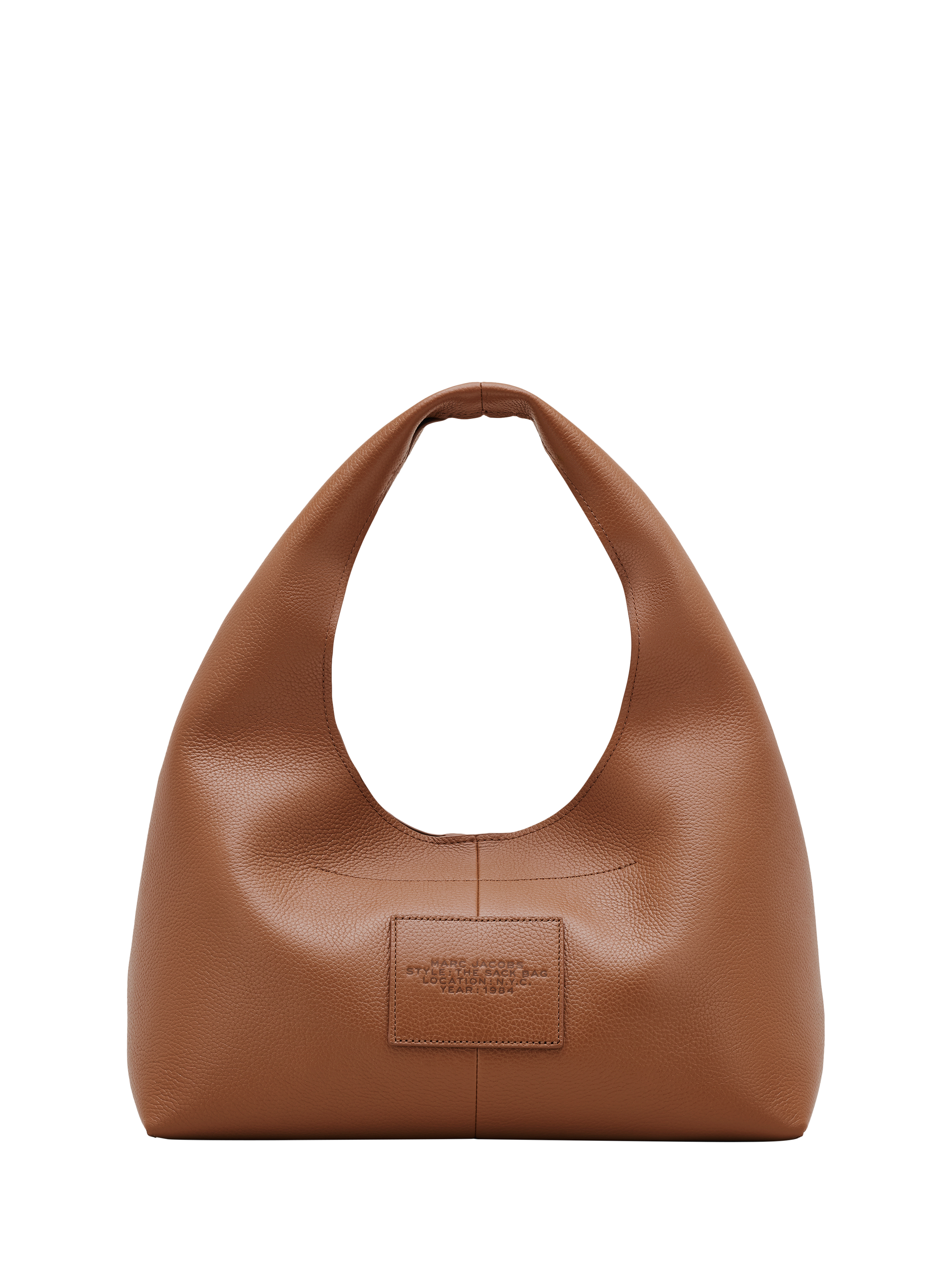 Product image 3 of 7, which shows Marc Jacobs The Sack Leather Hobo Bag, Brown